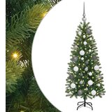 vidaXL Umestno božično drevo med 150 LED Zelena 120 cm PE in PVC | Shoptok.si