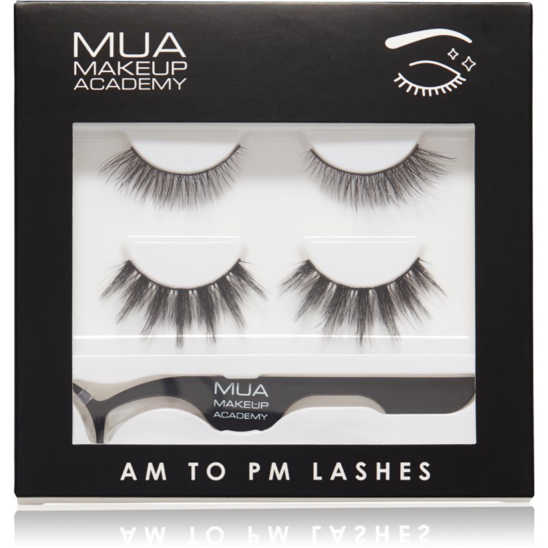 MUA Makeup Academy Lashes Am To Pm umetne trepalnice 2 par Cene