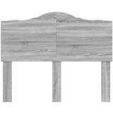 vidaXL uzglavlje s uzglavljem siva sonoma 120 cm konstruirano drvo | shoptok.hr