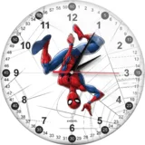 Zidni sat, Spider Man – Wall Clock GlossySpider Man 003