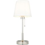  Endon 99596 - Stona lampa 1xE27/10W/230V bela/sjajni hrom | Eponuda.com