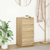 vidaXL Komoda boja hrasta sonome 37,5x35x76 cm od konstruiranog drva | shoptok.hr