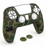 Bigben PS5 DualSense Silicon Glove Camo Green