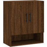 Maison Chic Stenska omarica - Zidna omarica rjavi hrast 60x31x70 cm inženirski les iu808, (22062829) Cene