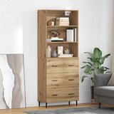  Highboard 2 kom. Umjetnički hrast 69,5 x 32,5 x 180 cm | shoptok.hr