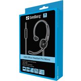 Sandberg slušalke z mikrofonom USB Office Headset Pro Cene