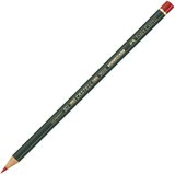 Olovka GRAFITNA DOCUMENT 9609 COPIR FABER CASTELL 119121 CRVENA | shoptok.hr