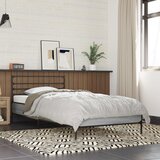 Maison Chic Posteljni okvir - Enojna postelja - Postelja za odrasle siva sonoma 90x200 cm inženirski les in kovina-J9116, (21771010) | Shoptok.si