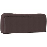  Jastuk za uzglavlje tamnosmeđi 140 cm od tkanine | shoptok.hr