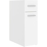 vidaXL Lekarniška omara bela 20x45,5x60 cm iverna plošča | Shoptok.si