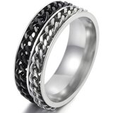  Prsten WA-17064 - Crna / Srebrna / 62mm KP17064 | shoptok.hr