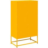 vidaXL Visoka ploča senf žuta 68x39x123 cm čelik | shoptok.hr