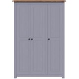  Ormar od borovine 3 vrata sivi 118x50x171,5 cm asortiman Panama | shoptok.hr