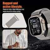 SONGSLER Magnetna kovinska zapestnica za Apple Watch 42–49 mm | Shoptok.si
