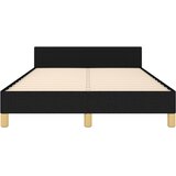  Okvir kreveta bez madraca crni 120x190 cm od tkanine | shoptok.hr