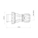  utikač uko-uto bemis IP67 125A 3P+E 400V BC1-6504-7011 | Eponuda.com