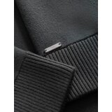 Ombre Men's plain zip sweater - graphite | shoptok.hr
