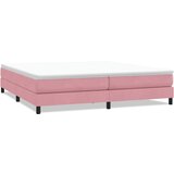 Box Spring krevet bez madracem ružičasti 200x220 cm baršun | shoptok.hr