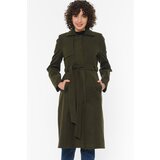 Dewberry Z6570 WOMEN'S COAT-KHAKI | Shoptok.si