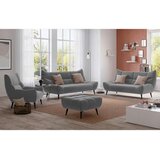 XORA 3-SED, siva tekstil | Shoptok.si