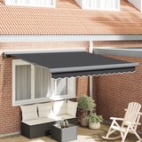 vidaXL Ručno upravljana uvlačiva tenda Antracit 300x250 cm Cijene