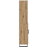 vidaXL Visok predalnik Umetni hrast 69,5 x 34 x 180 cm | Shoptok.si