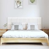  Zidno uzglavlje bijelo 166x3x60 cm od masivne borovine | shoptok.hr