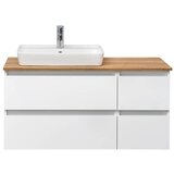 Pelipal bela stenska omarica za pod umivalnik brez umivalnika 110x53 cm set 360 - pelipal Cene