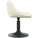 vidaXL Jedilni stol krem žamet | Shoptok.si