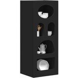  Strani šal Črna 40 x 35 x 100,5 cm Konstruiran les, (5000107659) | Shoptok.si