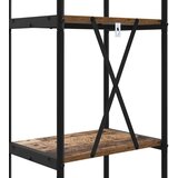 vidaXL Polica Staro drvo 40 x 30 x 146 cm Konstruirano drvo | shoptok.hr