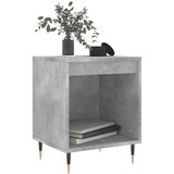  Noćni ormarići 2 kom boja betona 40x35x50 cm konstruirano drvo | shoptok.hr