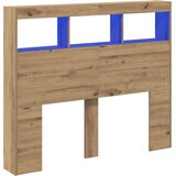  Uzglavlje Umjetnički hrast 120 x 17 x 102 cm Konstruirano drvo | Eponuda.ba