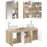  Set ormarića za kupaonicu 5 kom. Hrast sonoma Konstruirano drvo | shoptok.hr