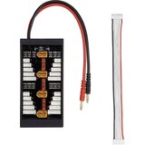 Voltcraft LiPo uravnalni adapter, izvedba polnilnika: XT60-vtični sistem izvedba akumulatorja: banana vtič primeren za celice: 2 - 6 (20521137) | Shoptok.si