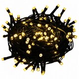  Umjetno vitko božićno drvce 150 cm 150 LED lampica Topla bijela - 150 cm s LED svjetlima | shoptok.hr