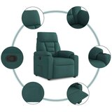  Naslanjač iz temno zelenega blaga | Shoptok.si