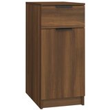Furnova Omarica za pisalno mizo rjavi hrast 33,5x50x75 cm konst. les, (21954064) | Shoptok.si