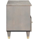 TV ormar s ladicama Siva 70 x 33 x 46 cm Čvrsto drvo manga | shoptok.hr