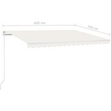 Tenda na ručno uvlačenje 450 x 350 cm krem | Eponuda.ba