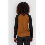 Mons Royale Tarn Merino Long Sleeve Tech Tee caramel / black | Shoptok.si