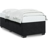 Maison Chic Posteljni okvir - Enojna postelja - Postelja za odrasle črn 90x190 cm žamet-J8394, (21774173) | Shoptok.si