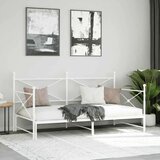  Krevet na rasklapanje bez madraca bijeli 100x190 cm čelik | shoptok.hr