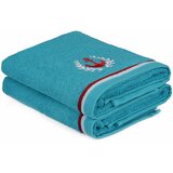  maritim - Turquoise Turquoise Hand Towel Set (2 Pieces) Cene