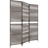  The Living Store Pregrada za sobo 3 plošče rjav poli ratan - Pregrada Za Sobo, (21442922) | Shoptok.si