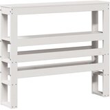 Krevet za starije s uzglavljem bijeli 90x190 cm borovina | Eponuda.com