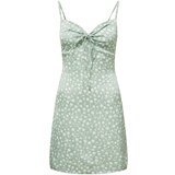 A LOT LESS Obleka 'Alena' pastelno zelena / naravno bela | Shoptok.si
