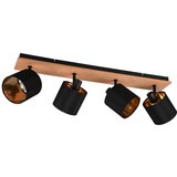  Crni/u prirodnoj boji reflektor ø 12 cm Tommy – | shoptok.hr