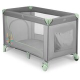  Putni krevetić 125 x 65 x 78 cm rk-240 siva i menta | shoptok.hr