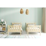 Molarem Home Drveni dječji krevet na kat Kacper - svijetlo drvo - 190x90 cm | shoptok.hr